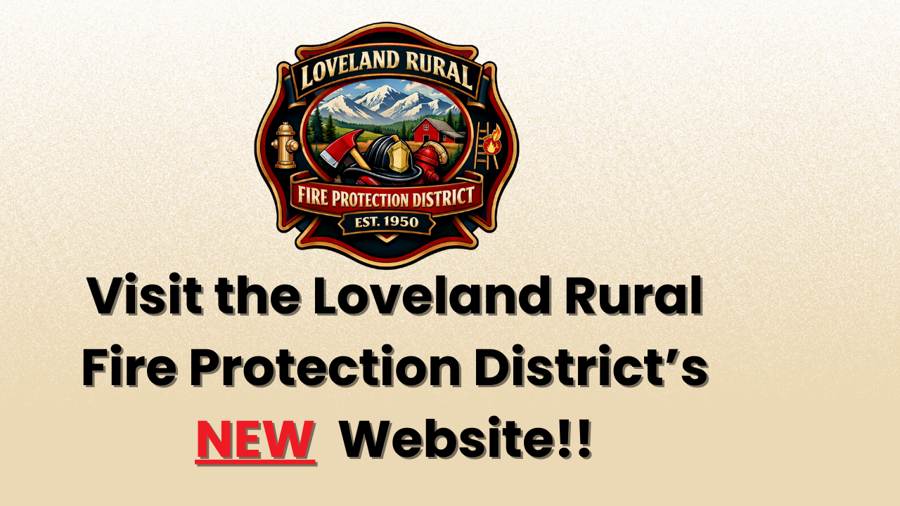 logo Image with text: Visit the new Loveland Rural Fire Protection District Website