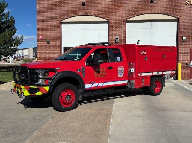 Picture of Engine 456 a 2019 Ford F550 from Recreational Electric